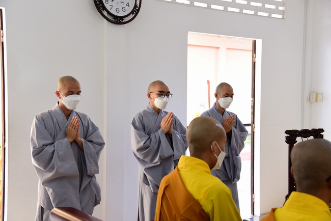 Lễ truyền giới Sa di Phương Trượng